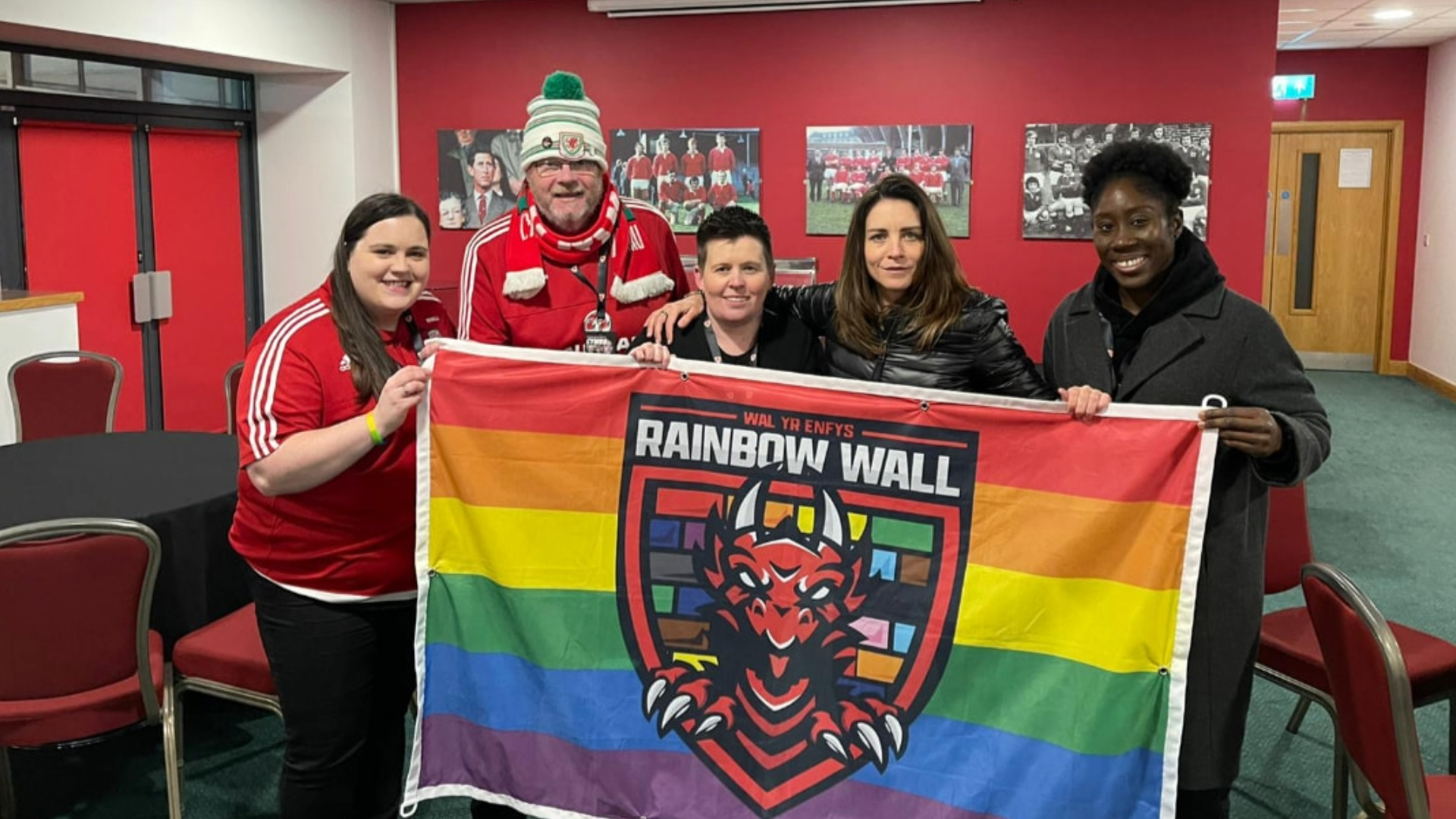 The Rainbow Wall - Cymru's New LGBTQ+ Supports Group