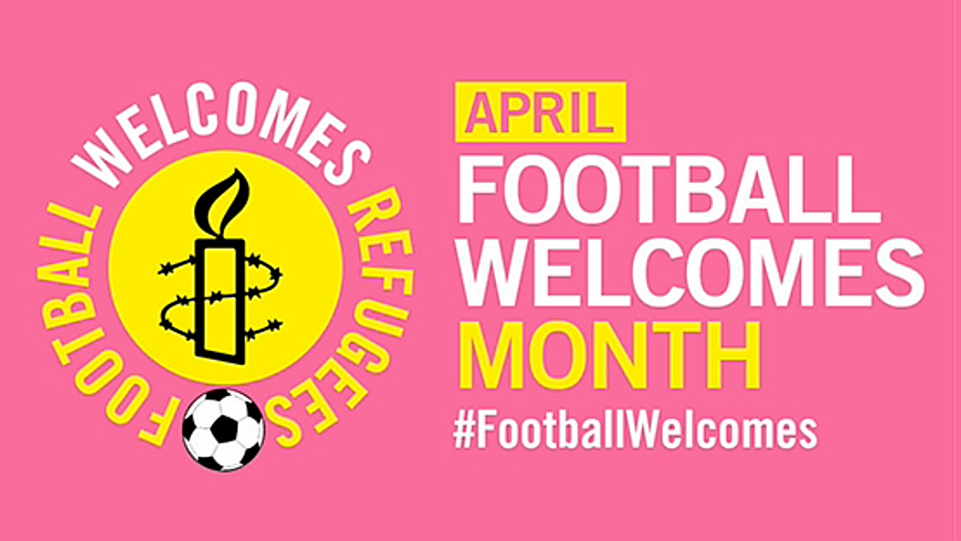 Amnesty International football welcomes month